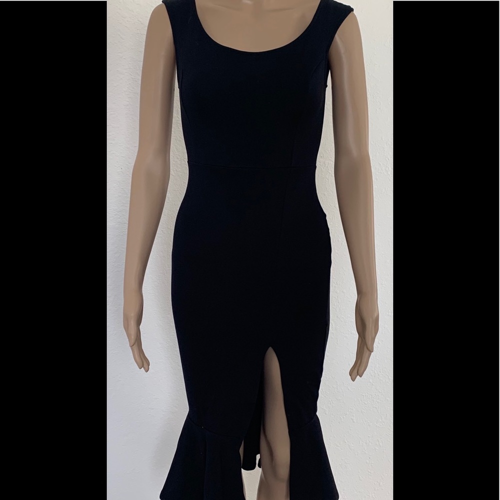 Tank dress with mermaid bottom.